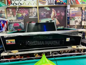 3D Black Pool Table