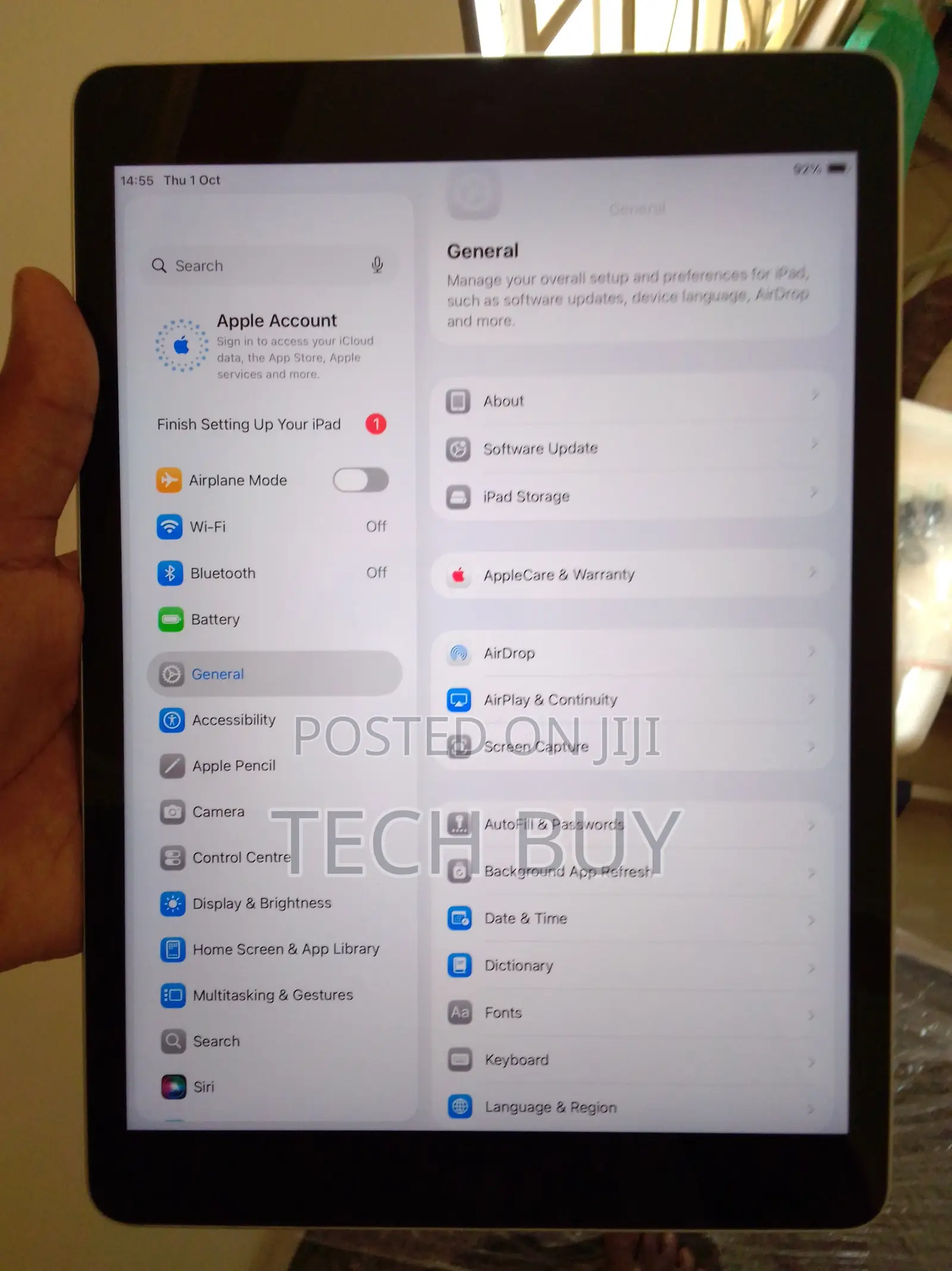 Apple iPad 10.2 (2021) 64 GB Gray