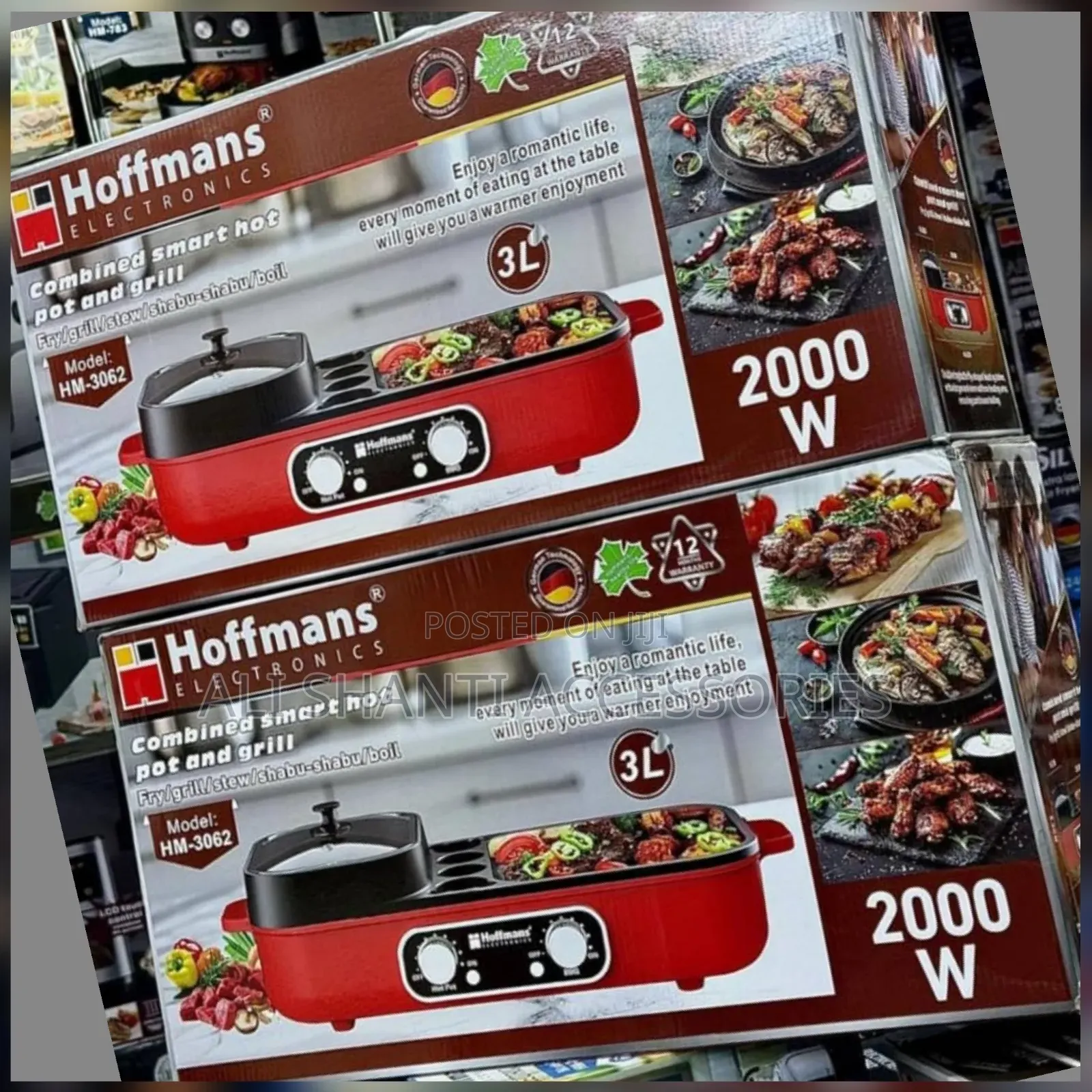 Combined Smart Hot Pot and Grill