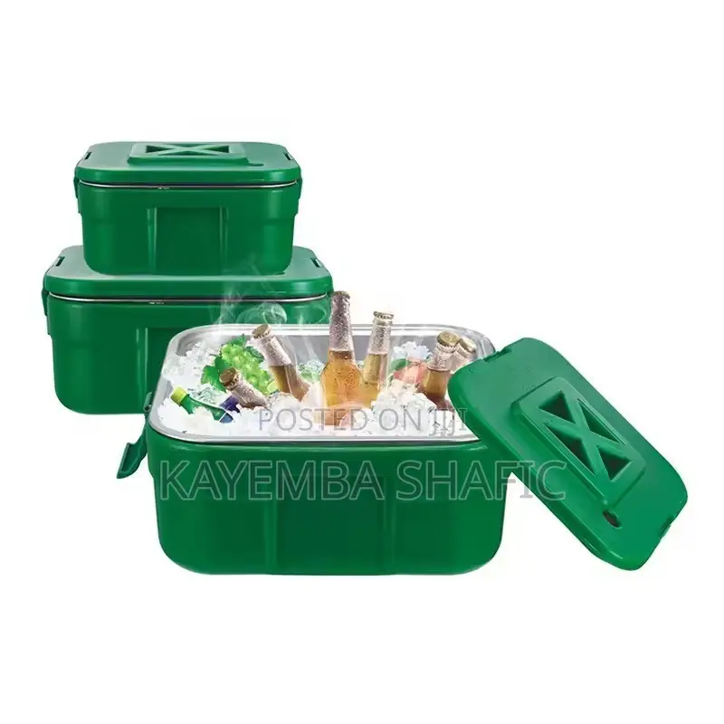 3-Piece Insulated Cooler Box & Food Warmer Set (2.5l/5l/10l)