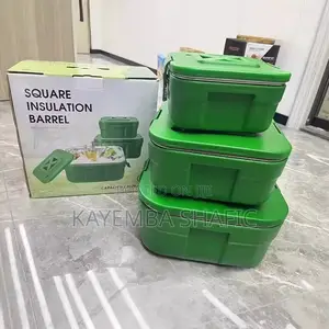 3-Piece Insulated Cooler Box & Food Warmer Set (2.5l/5l/10l)