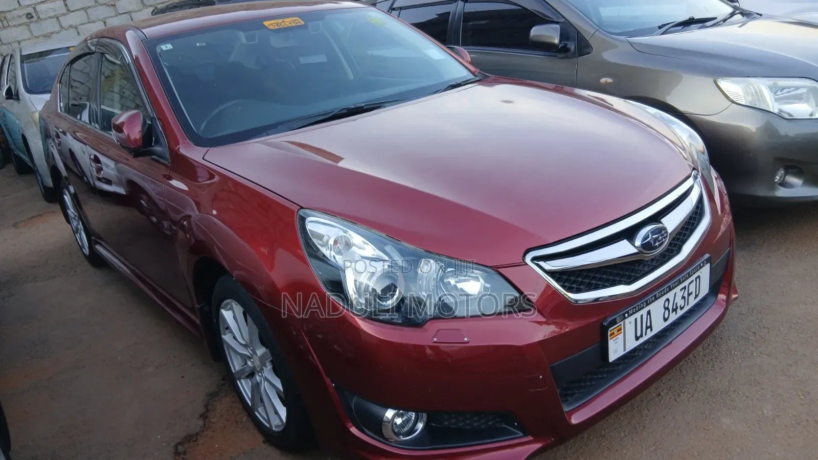 Subaru Legacy 2012 Maroon