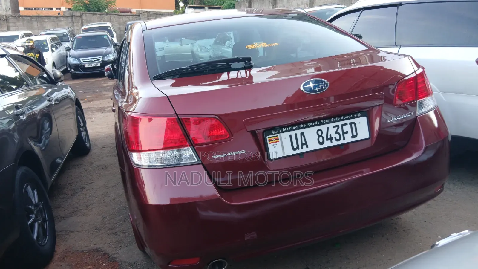 Subaru Legacy 2012 Maroon