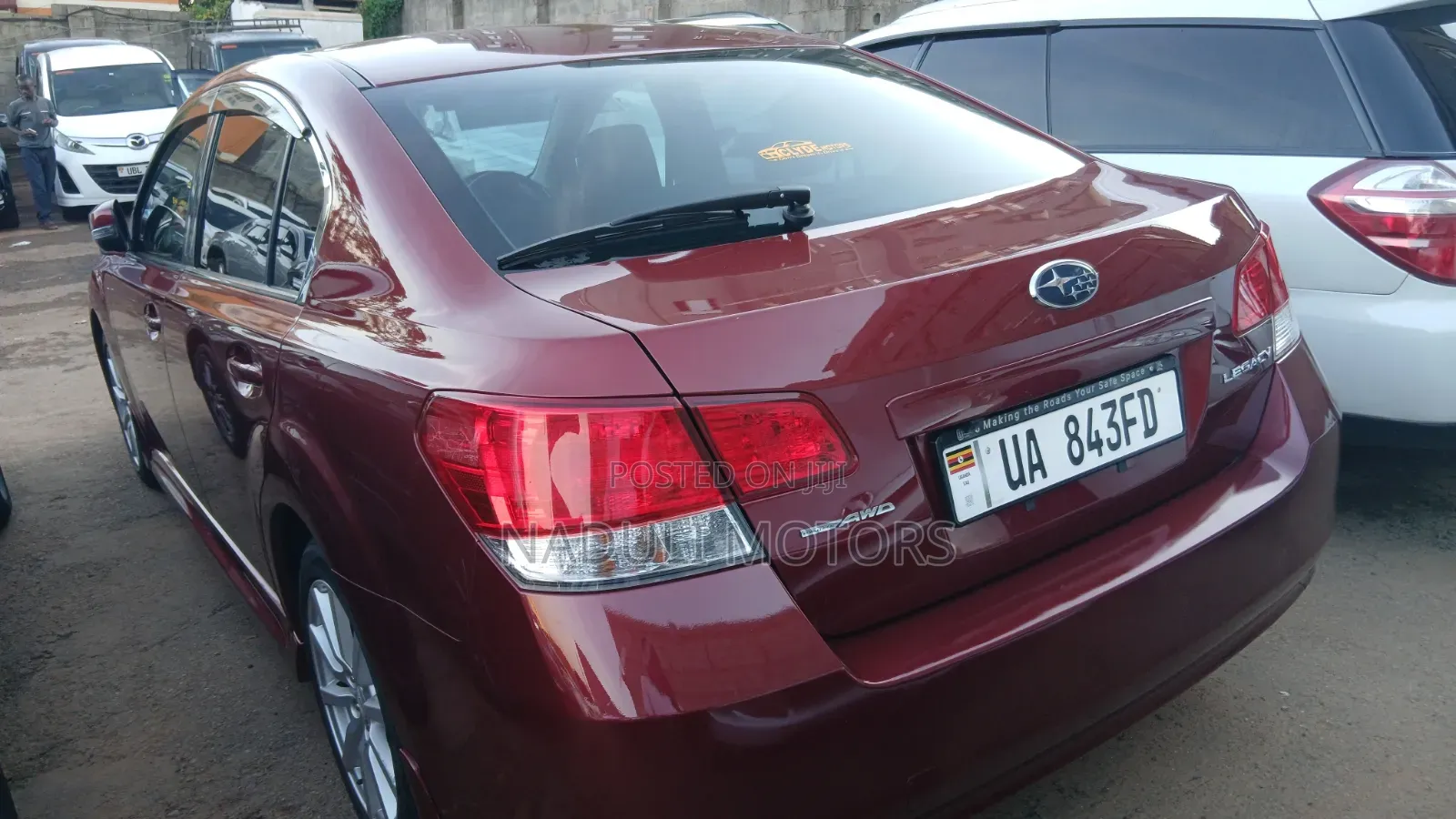 Subaru Legacy 2012 Maroon
