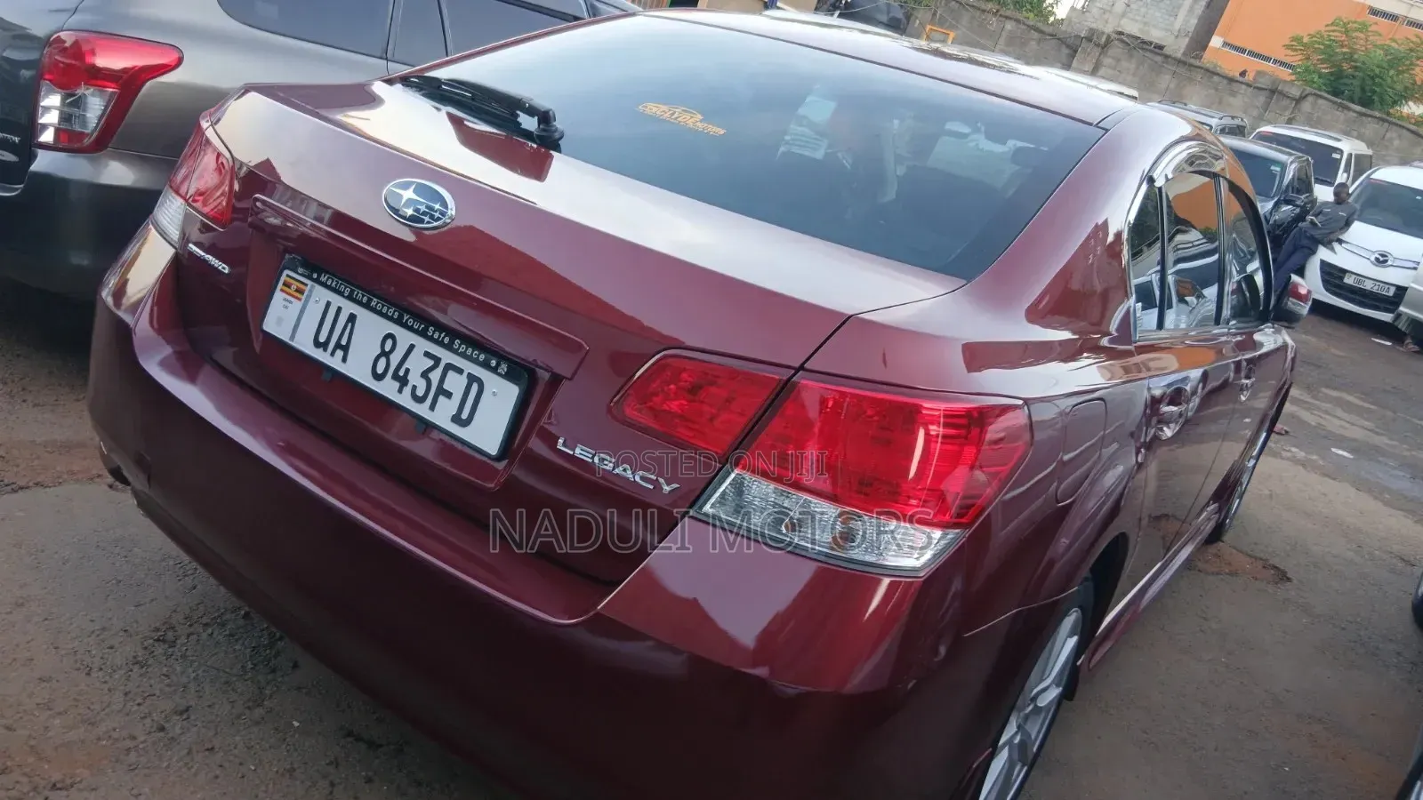 Subaru Legacy 2012 Maroon