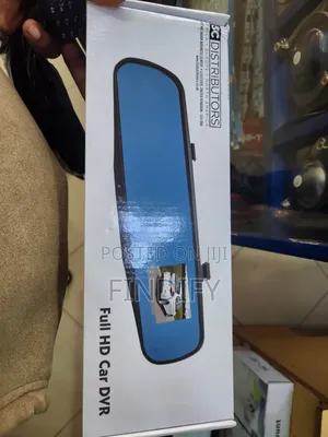 Vehicle Blackbox DVR Full HD. Front/Rear View Camera Full Color