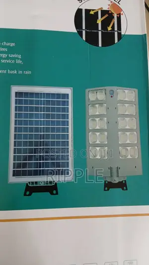 3000W All-in-One Solar Street Light – Inbuilt Panel & Remote