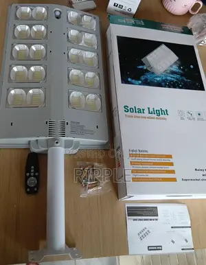3000W All-in-One Solar Street Light – Inbuilt Panel & Remote