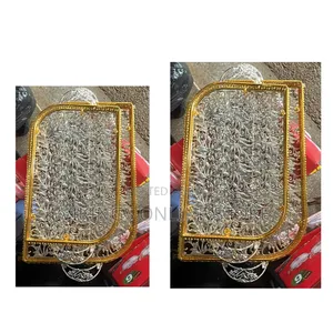 Two-Piece Turkish-Style Luxury Serving Tray Set