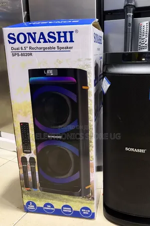 Sonashi 6.5” Rechargeable Speaker 8020R