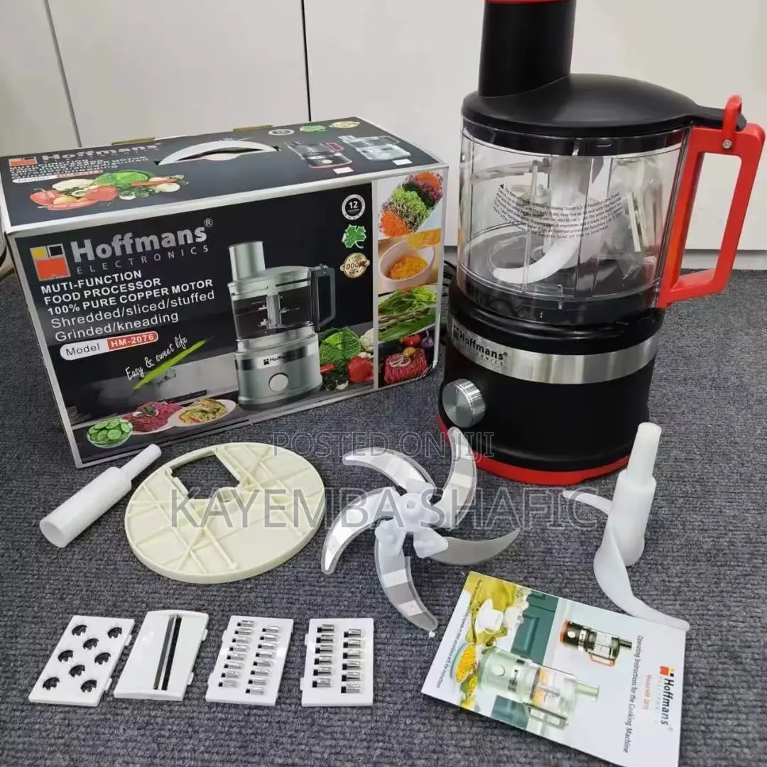 Hoffmans Multi-Function Food Processor 1000W HM-2076 - Brand New