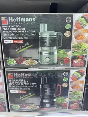 Hoffmans Multi-Function Food Processor 1000W HM-2076 - Brand New