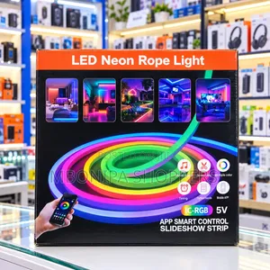 Smart RGB LED Neon Rope Light With App & Remote Control