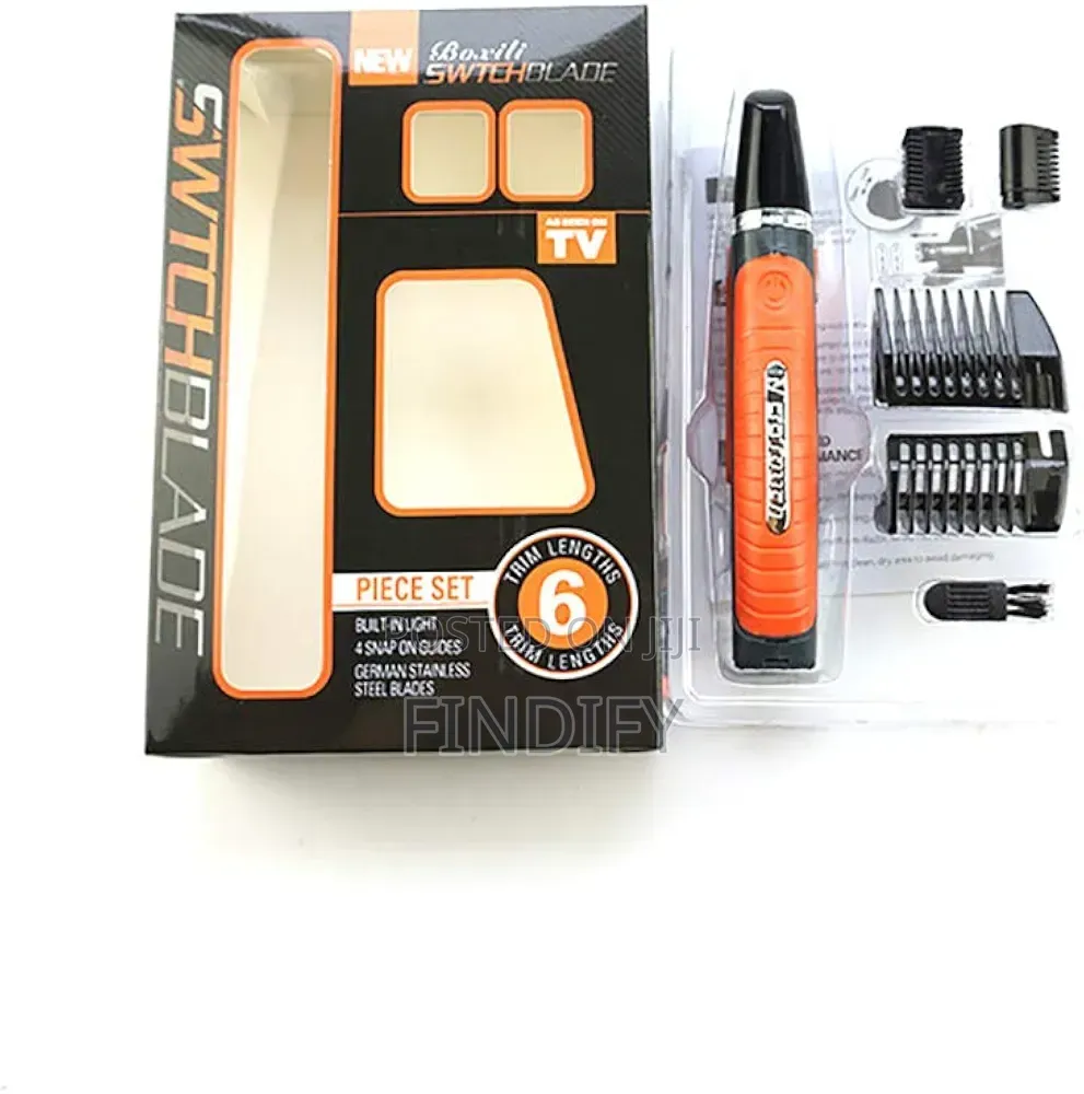Multi-Functional Men's Double Head Shaver Battery Nose Hair Trimmer