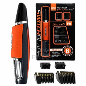 Multi-Functional Men's Double Head Shaver Battery Nose Hair Trimmer