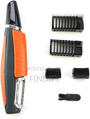 Multi-Functional Men's Double Head Shaver Battery Nose Hair Trimmer
