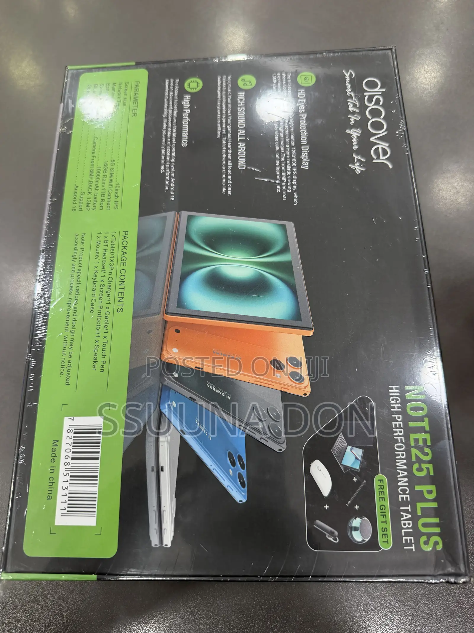 New Discover Note 25 Plus 1 TB Black