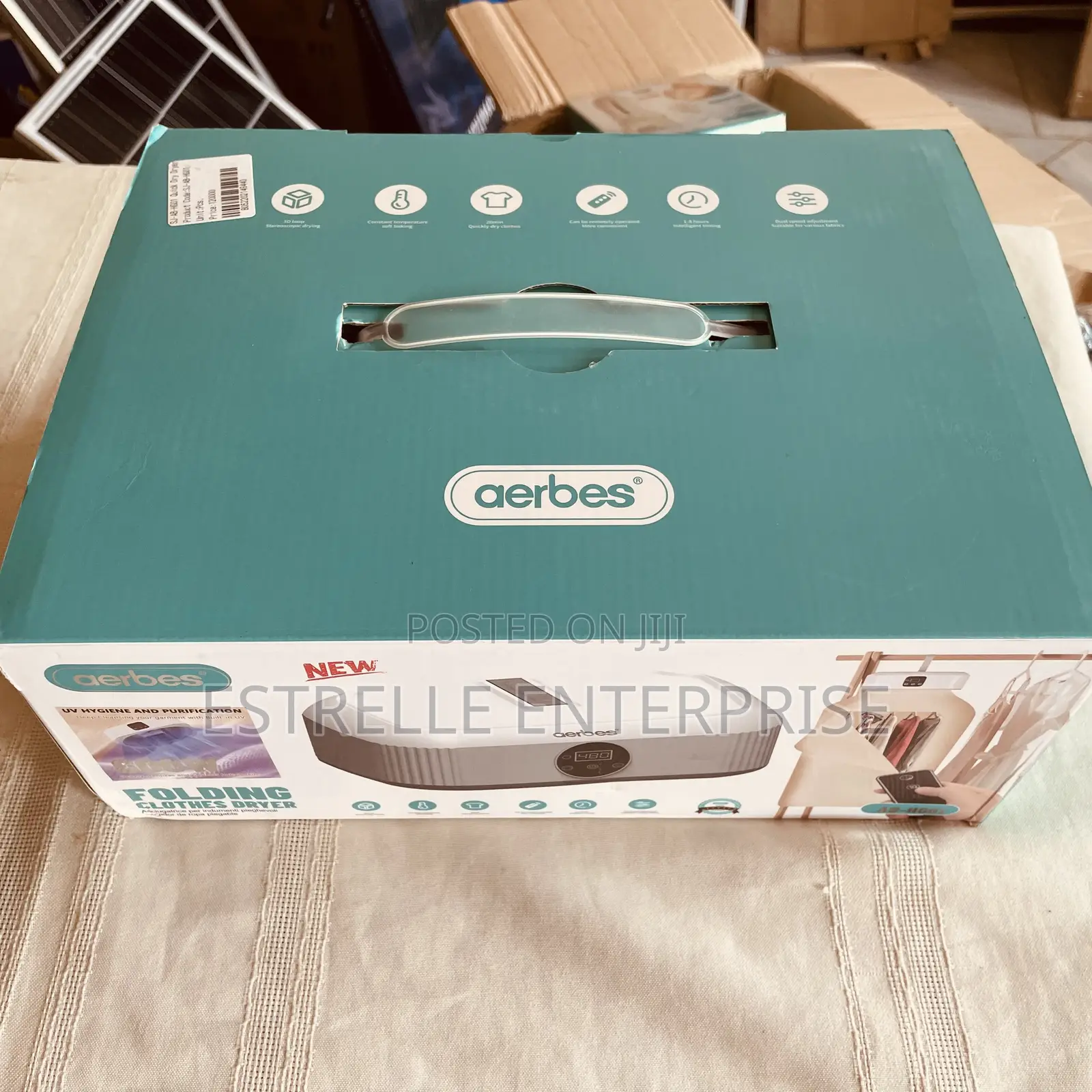 Electric Aerbes Folding Dryer -Heat Dryer With Remote