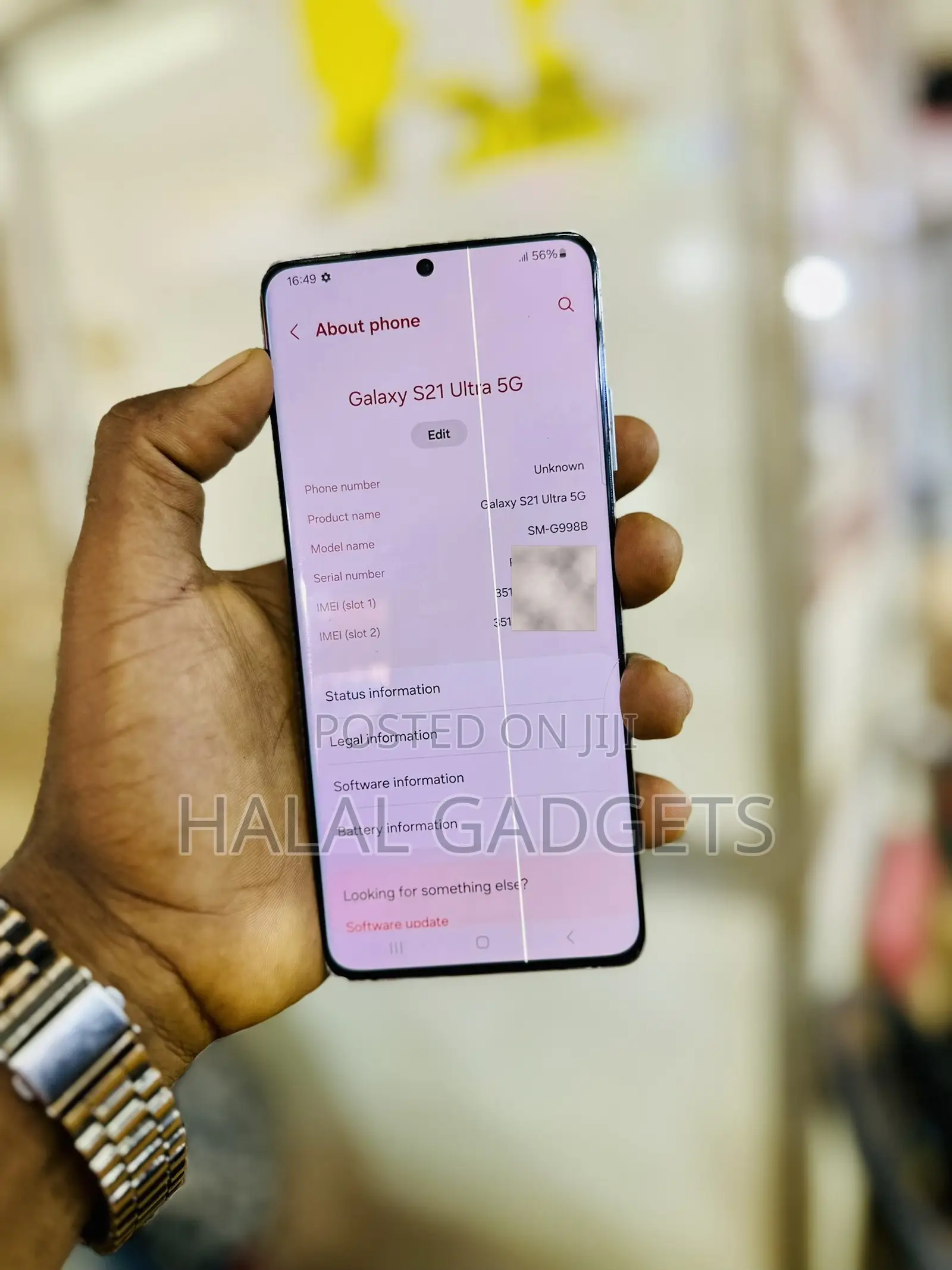 Samsung Galaxy S21 Ultra 5G 256 GB Rose Gold