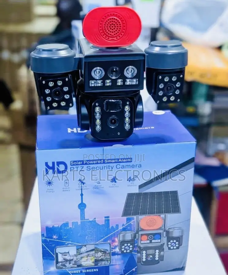 Hd PTZ Solar Security Camera