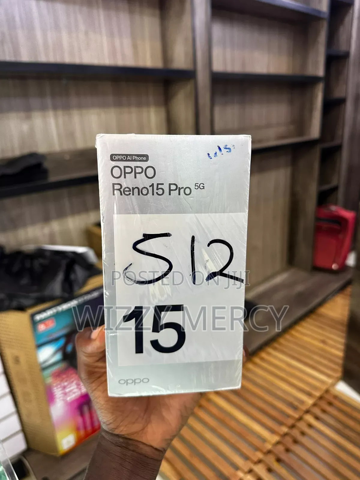 New Oppo Reno15 Pro 5G 512 GB Black