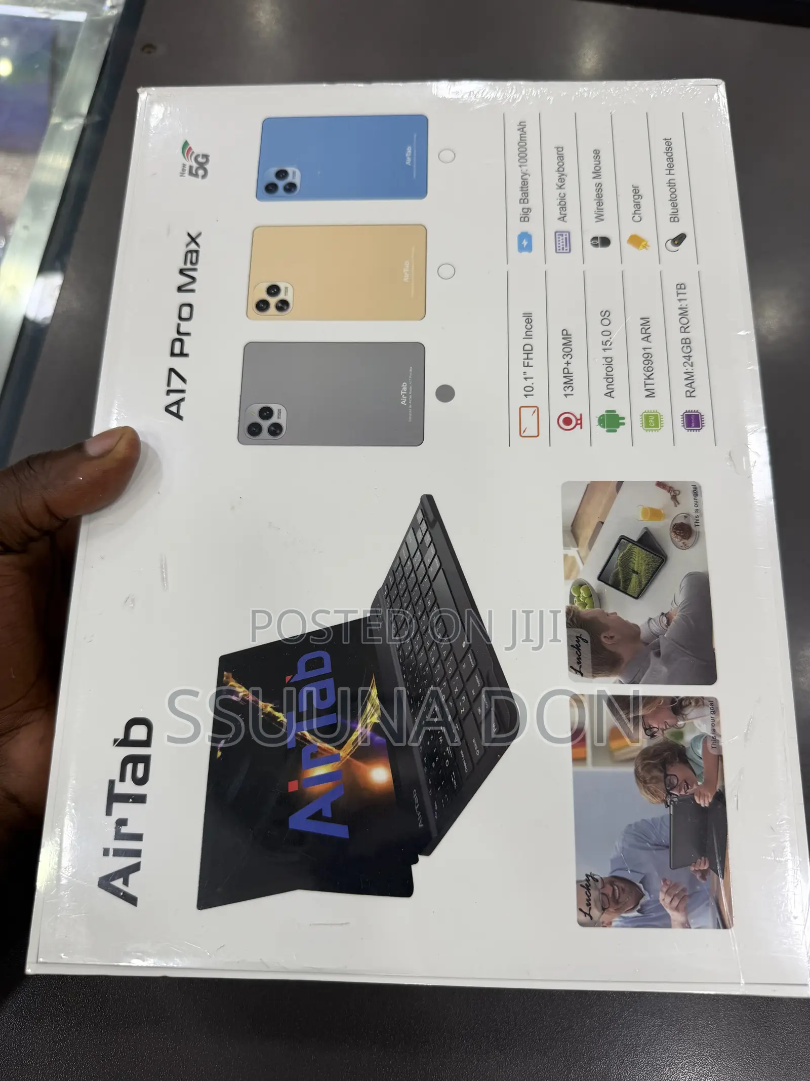 New AirTab i17 Pro Max 1 TB Black