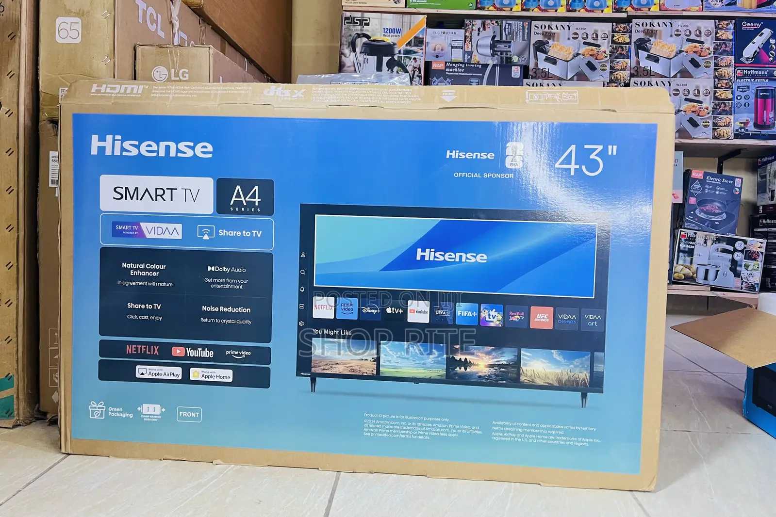 HISENSE 43 Inches Vida a 4 Series New Model