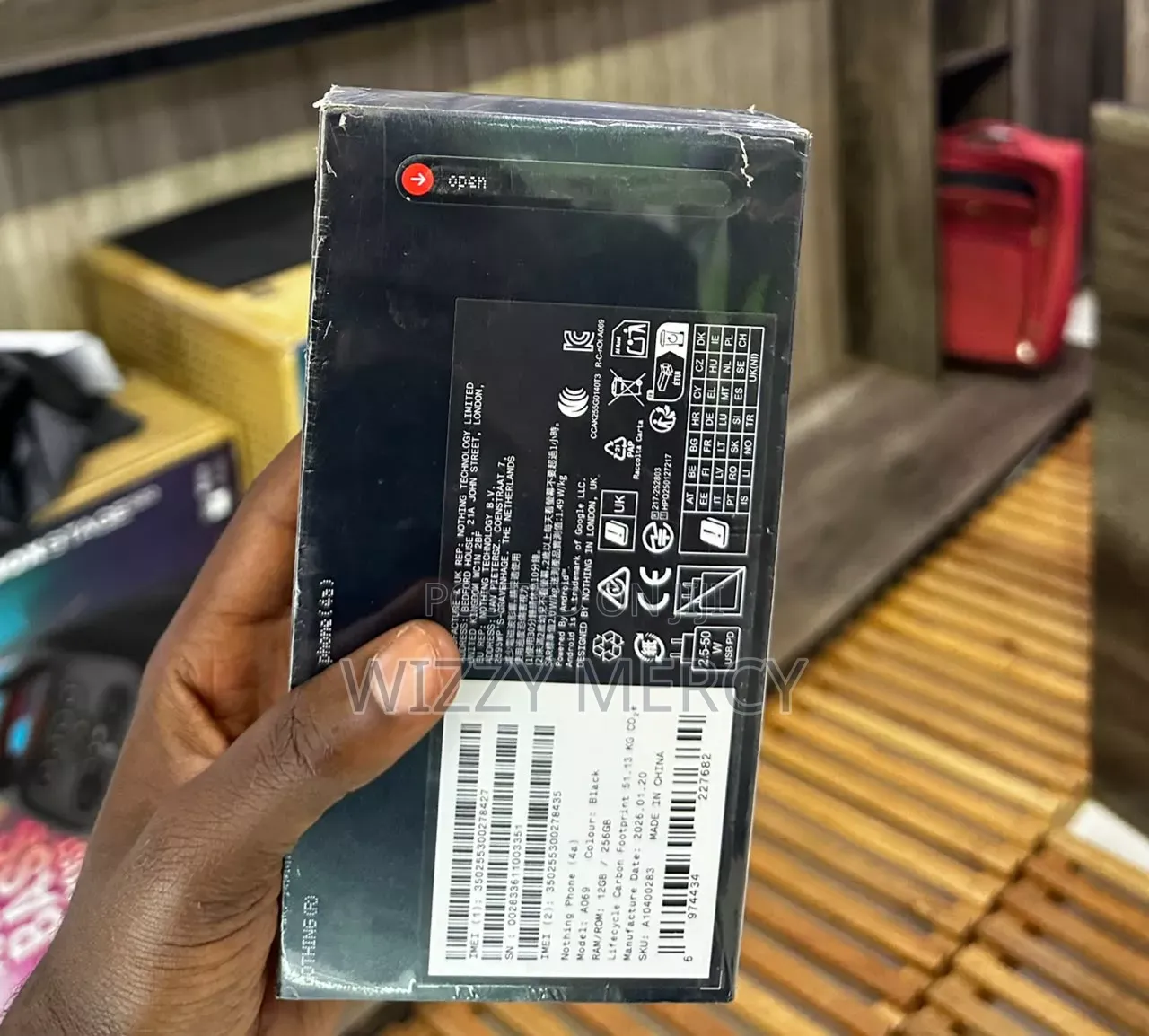 New Nothing Phone 4a 256 GB Black