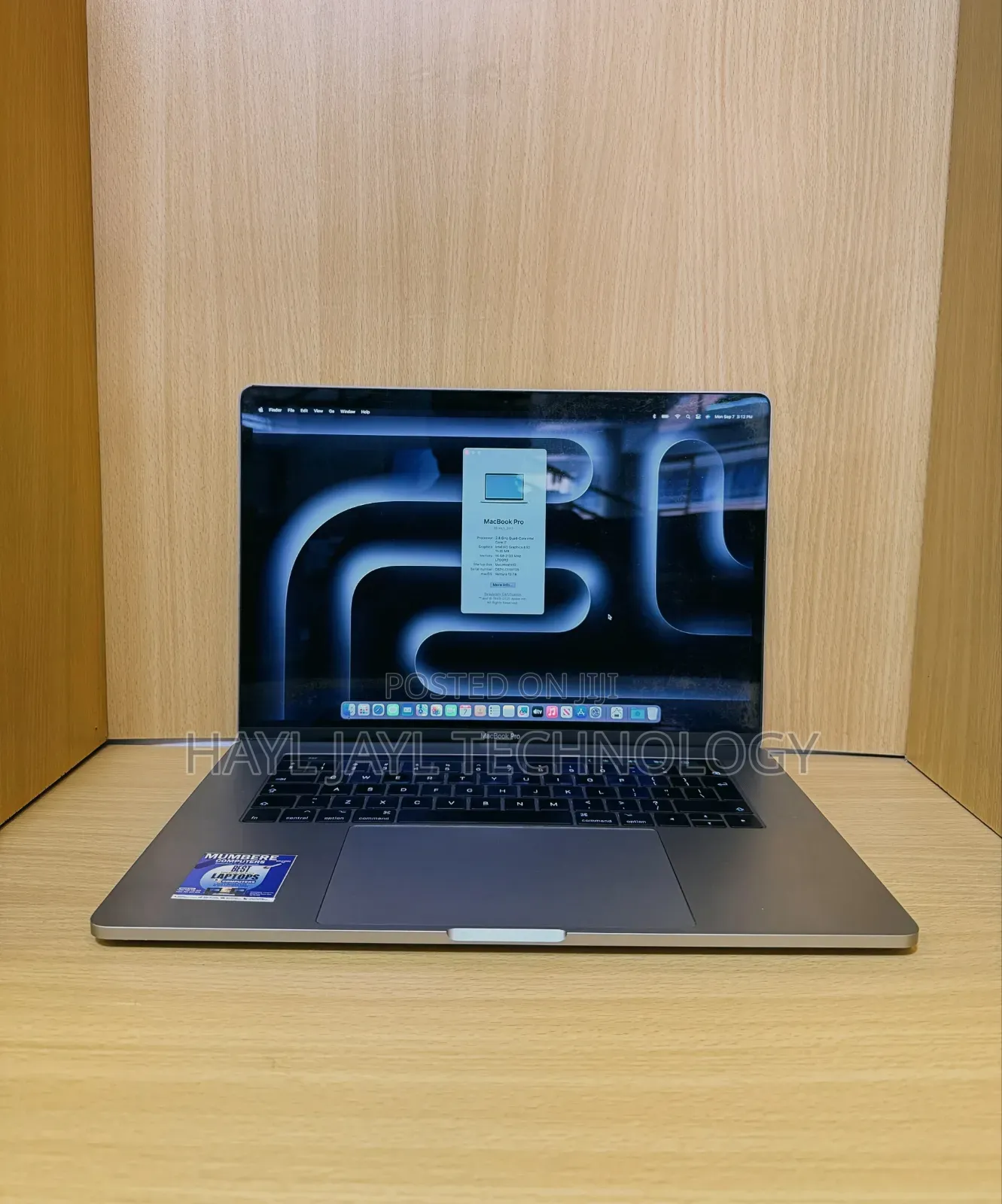 Laptop Apple MacBook Pro 2017 16GB Intel Core i7 SSD 256GB