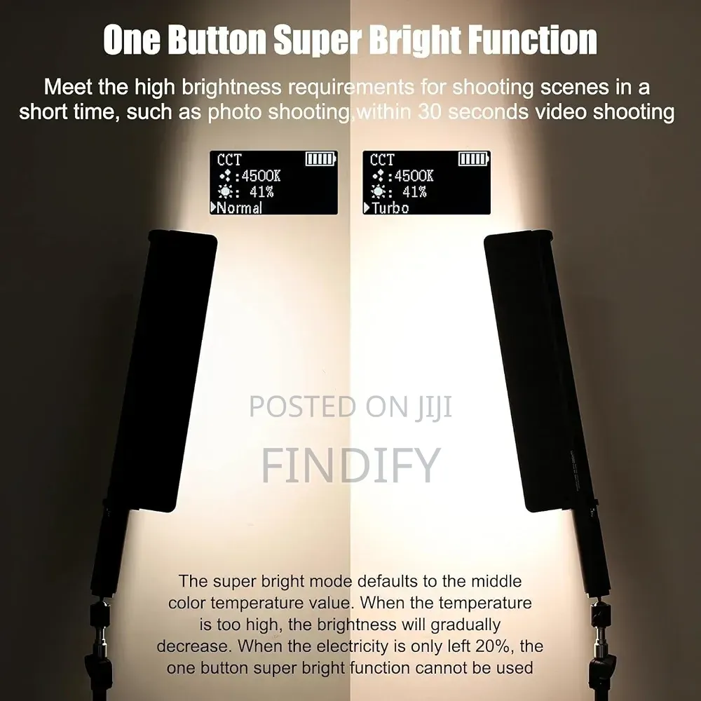 HOLD UP RGB LED Light Stick Portable Handheld RGB LED Light Wand