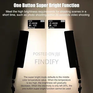 HOLD UP RGB LED Light Stick Portable Handheld RGB LED Light Wand