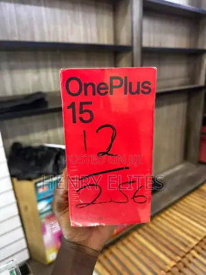 New OnePlus 15 256 GB Black