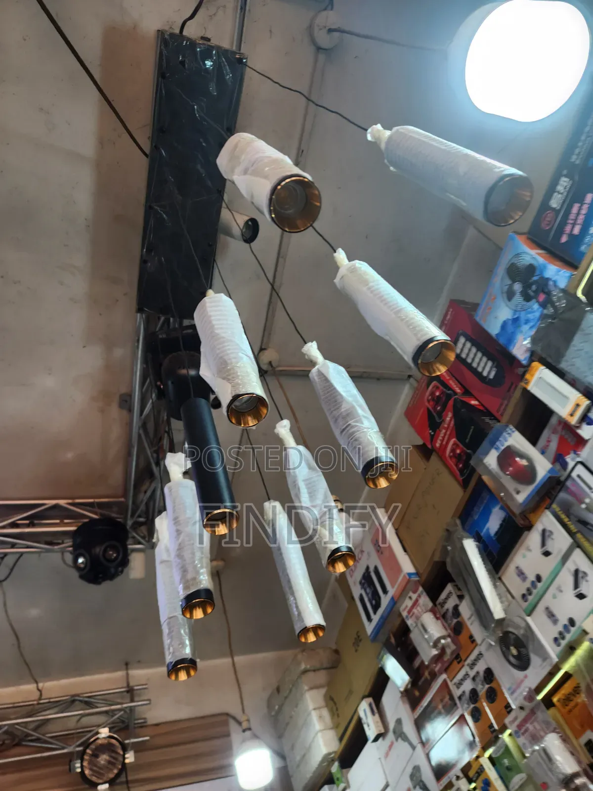 Hanging Light LED Tube Pendant Lamp Kitchen Island Pipe Cylinder Light