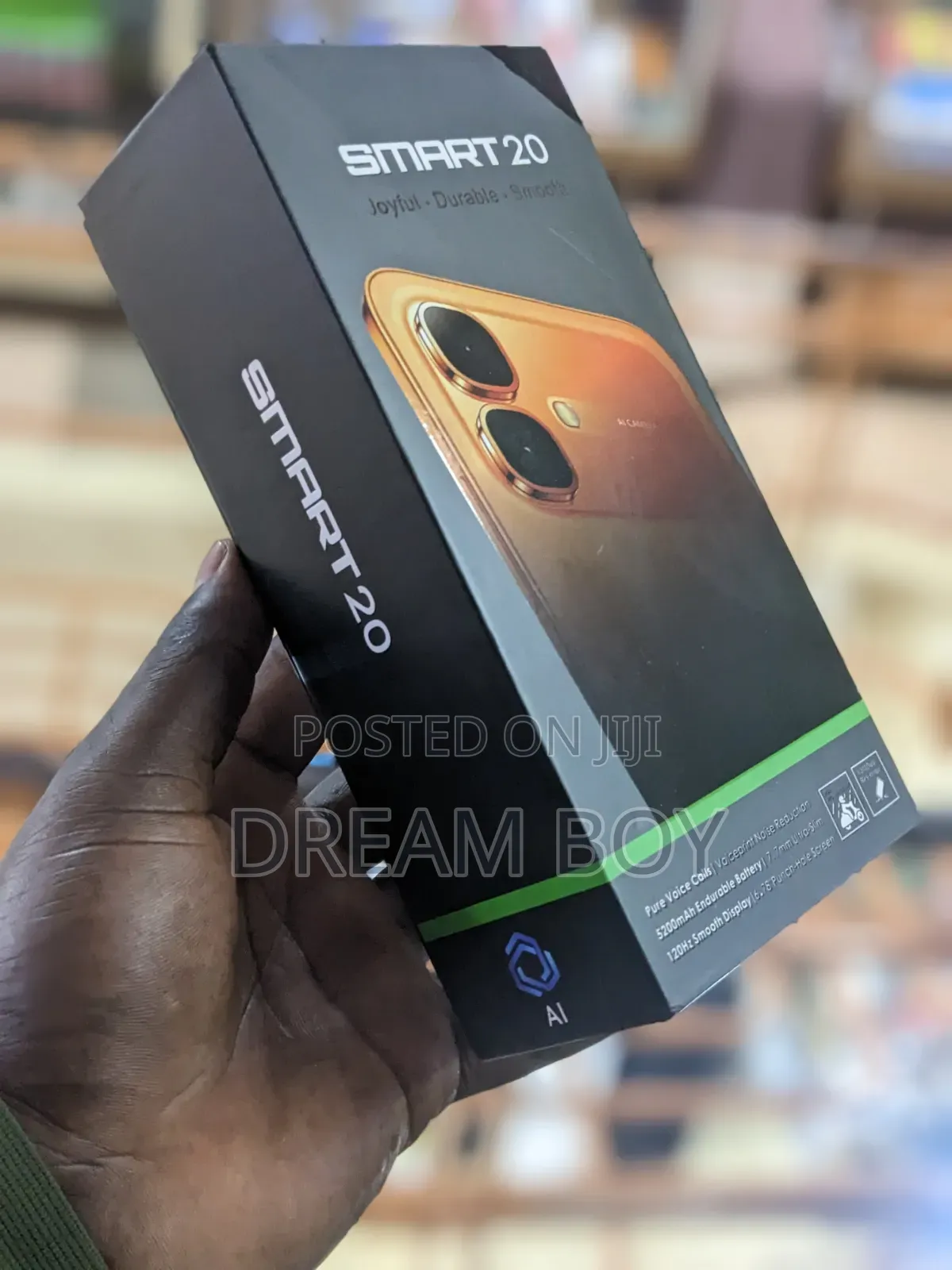New Infinix Smart 20 128 GB Black