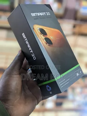 New Infinix Smart 20 128 GB Black