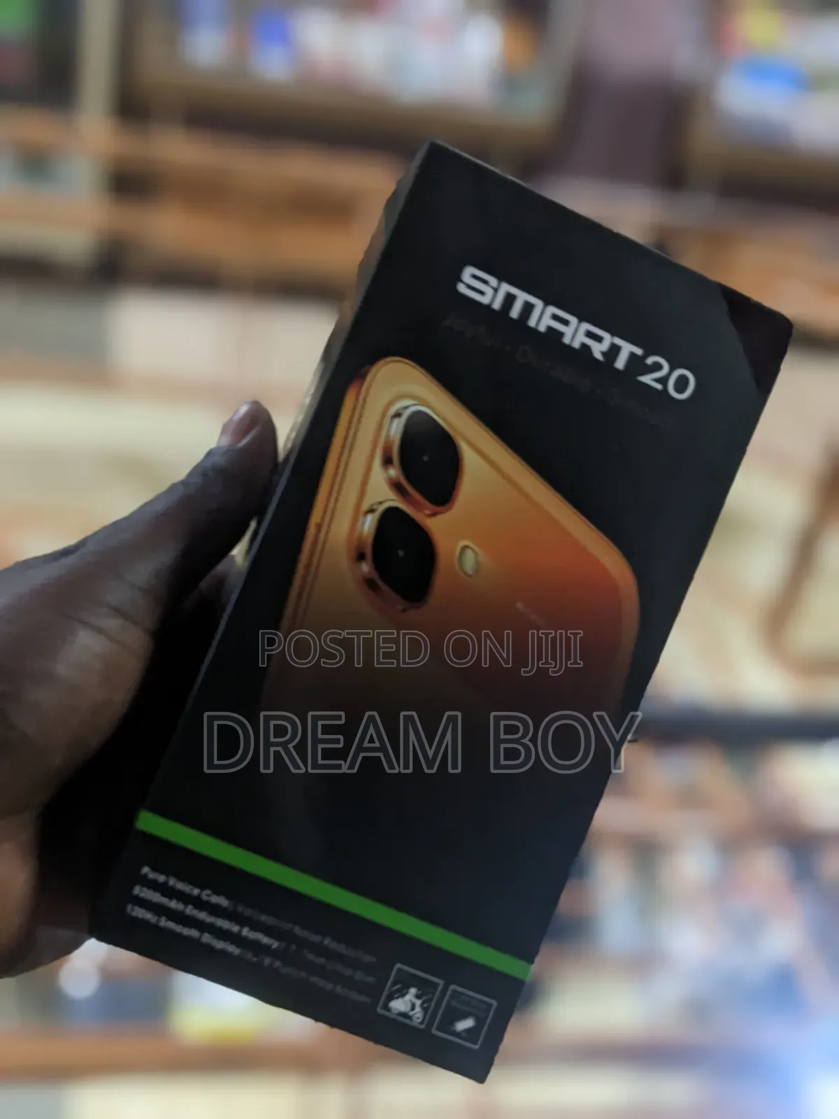 New Infinix Smart 20 128 GB Black