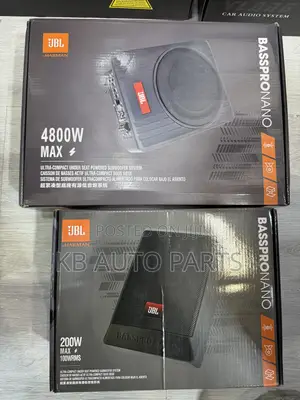 Car JBL Under-Seat Subwoofers