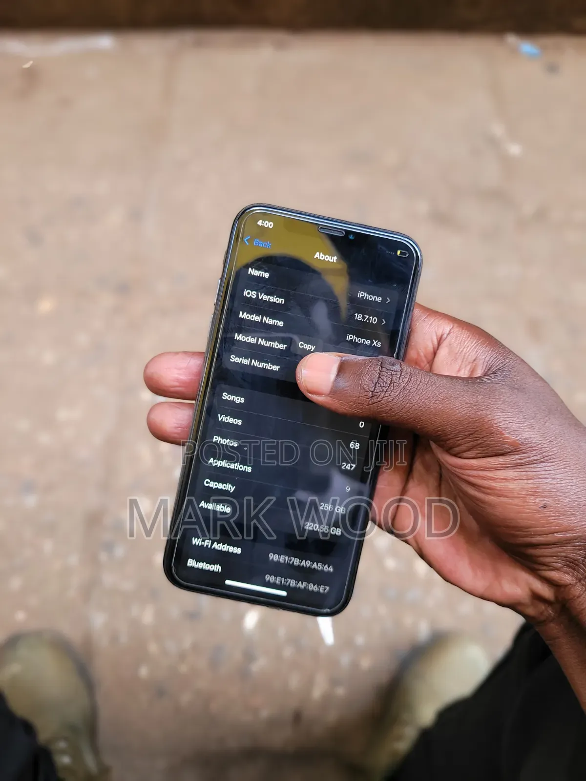 Apple iPhone XS 256 GB Black