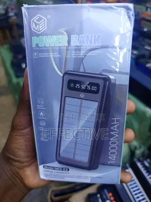 Portable Solar Power Bank.
