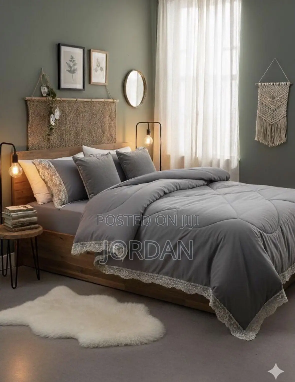 Lace 6pcs Bedcovers