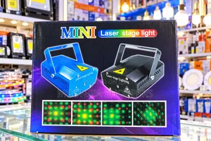 Mini Laser Stage Light – RGB Party & Event Lighting Projector