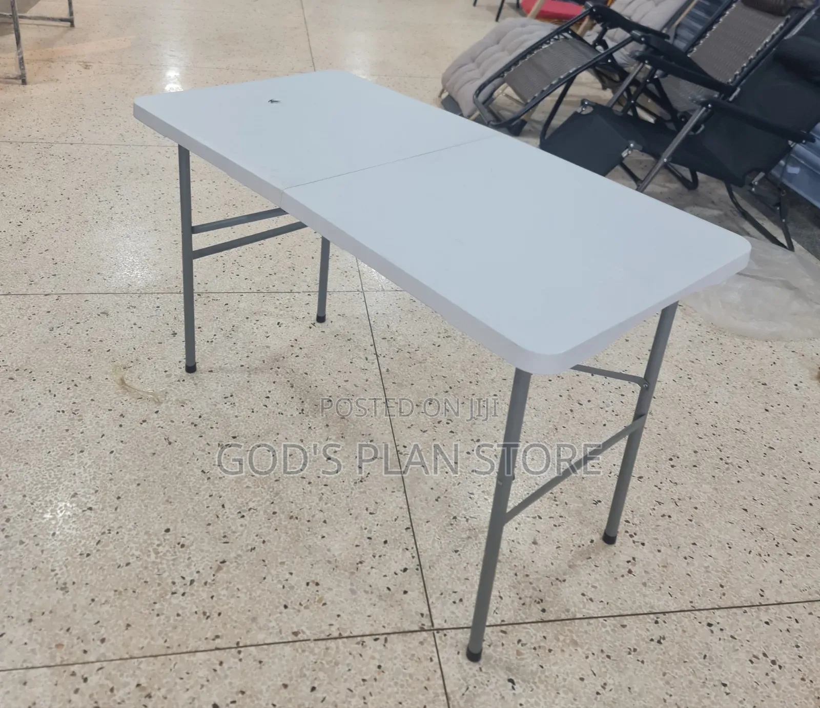 1200mm×600mm Foldable Table Plastic Folding Table