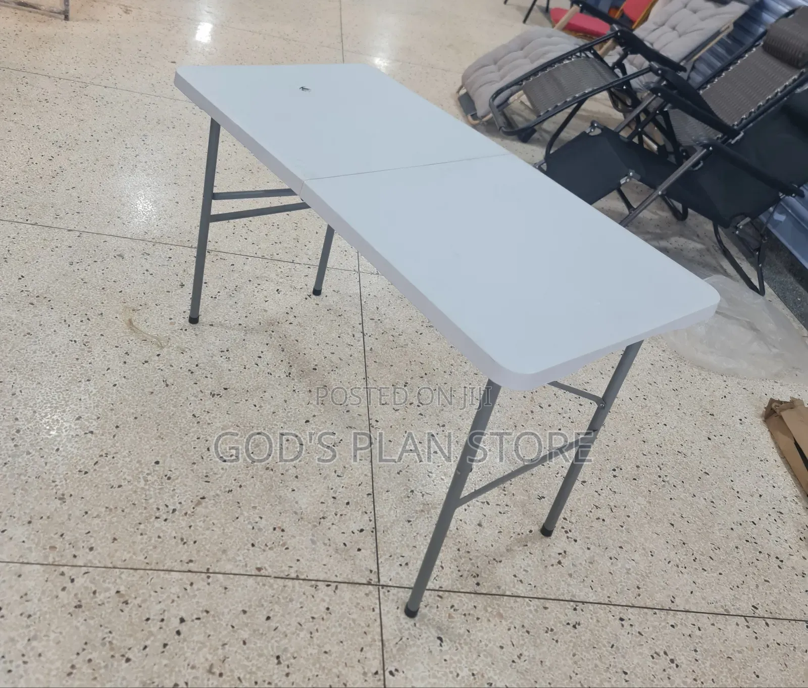 1200mm×600mm Foldable Table Plastic Folding Table