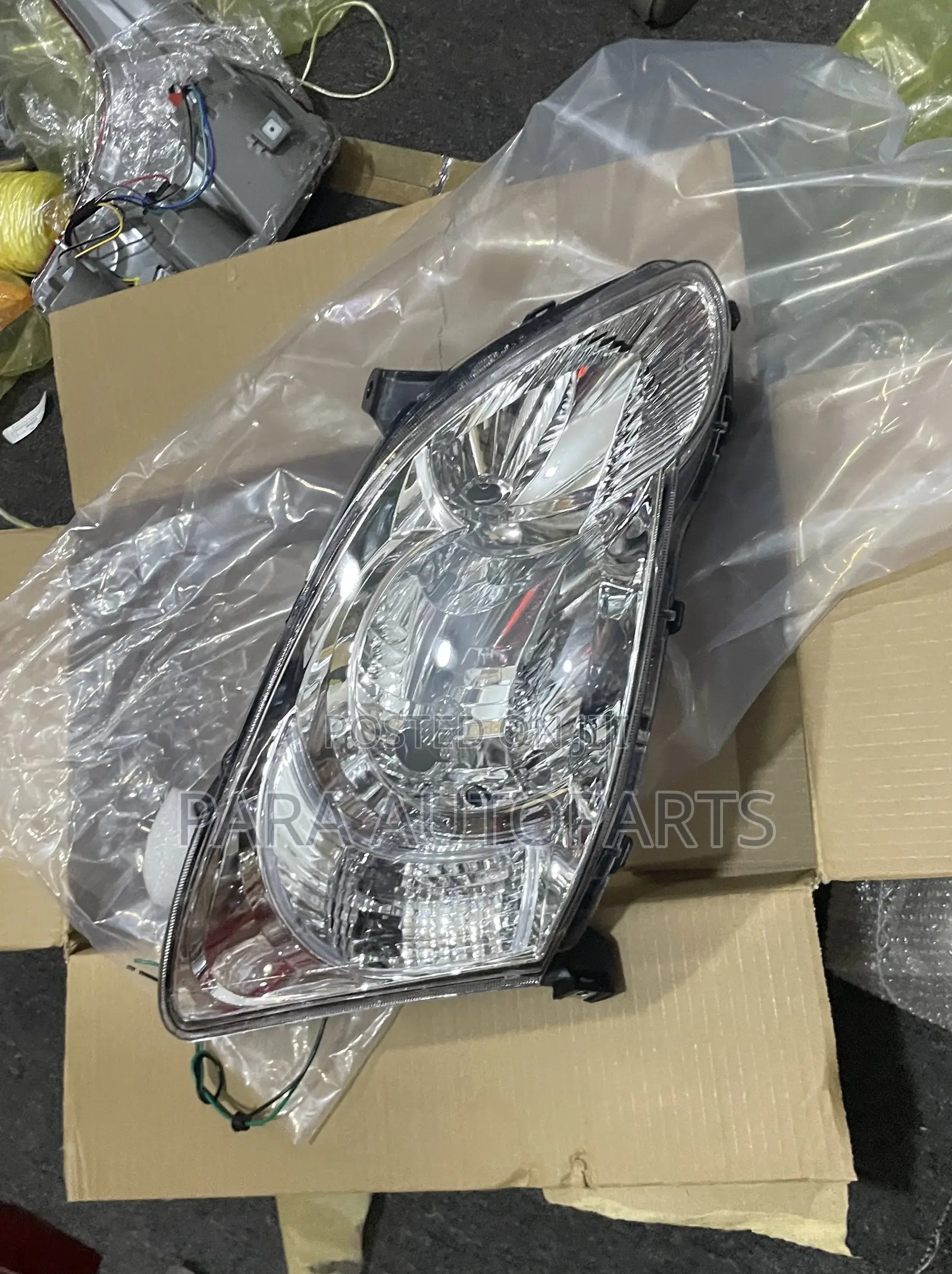 Toyota Allex Headlight