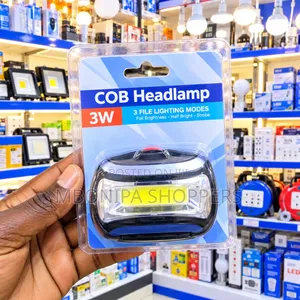 3W COB Headlamp – Bright LED Headlight With 3 Lighting Modes
