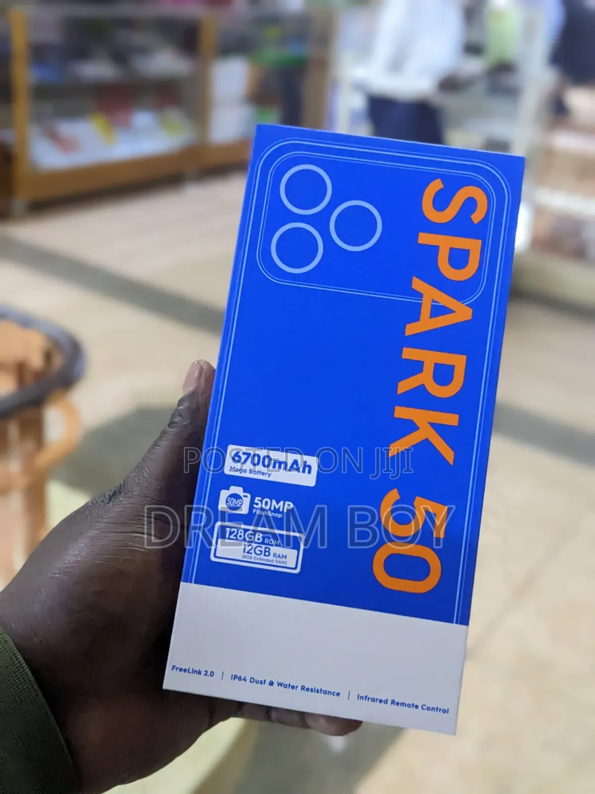 New Tecno Spark 50 128 GB Orange