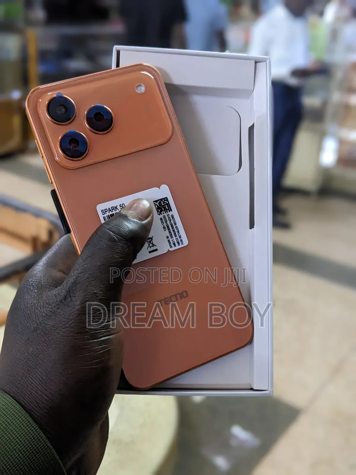 New Tecno Spark 50 128 GB Orange
