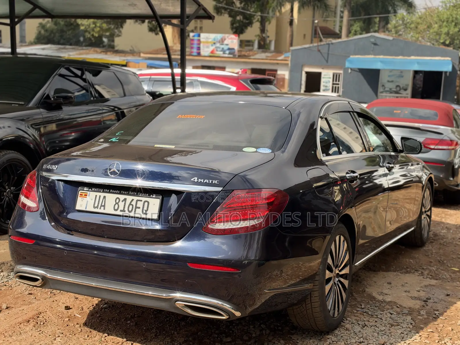 Mercedes-Benz E400 2018 Black