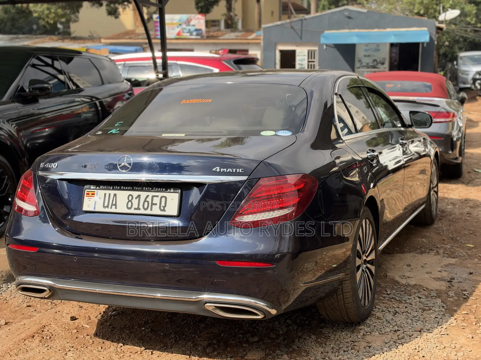 Mercedes-Benz E400 2018 Black
