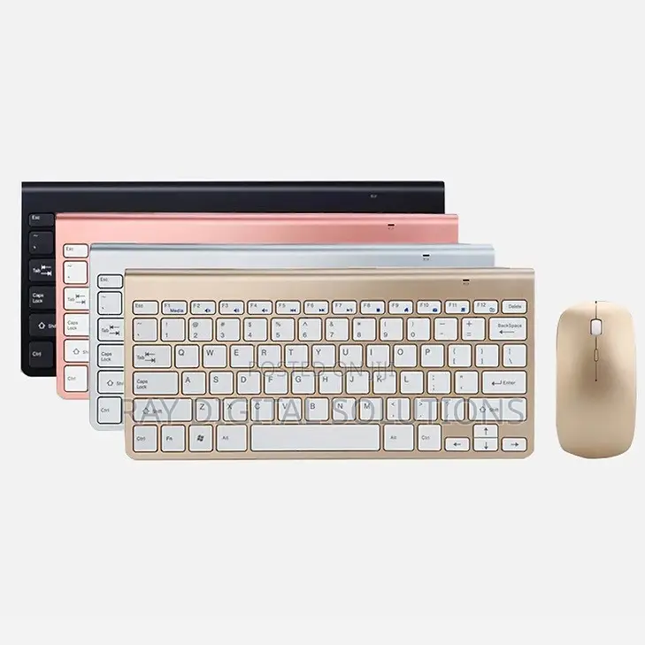 Wireless Mini Multimedia Keyboard and Mouse Combination Kit